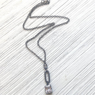 VB&CO Designs Midnight sparkle pendant necklace 