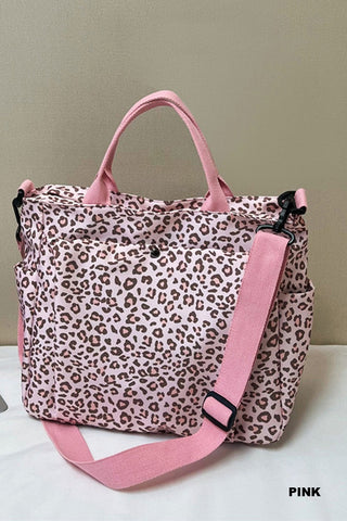 Leopard Carry All Tote Bag