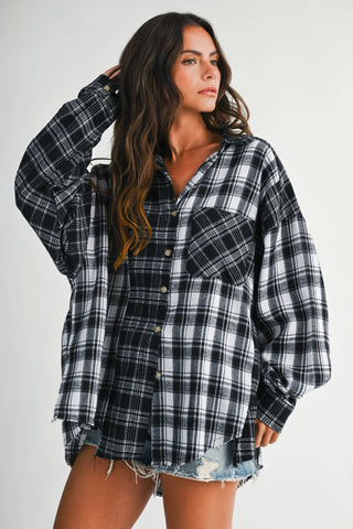Ryder Mixed Plaid Flannel Shirt