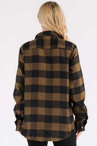 Womens Boyfriend Buffalo Flannel