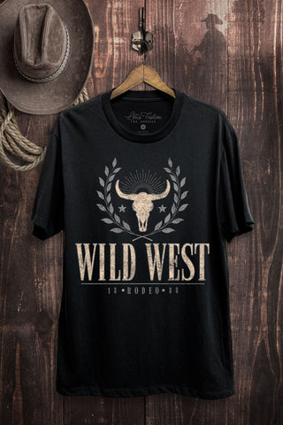 Wild West Black Jersey Tee