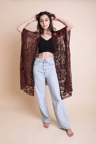 Lainey Lace Kimono