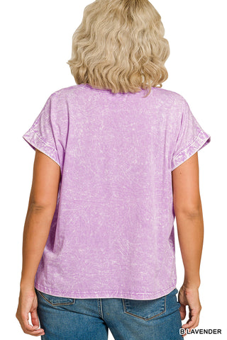Plus Mineral Cuff Top
