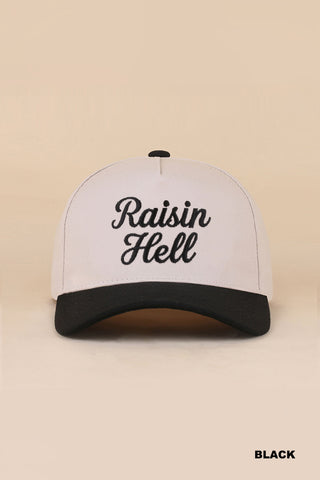Raisin Hell Two tone SnapBack