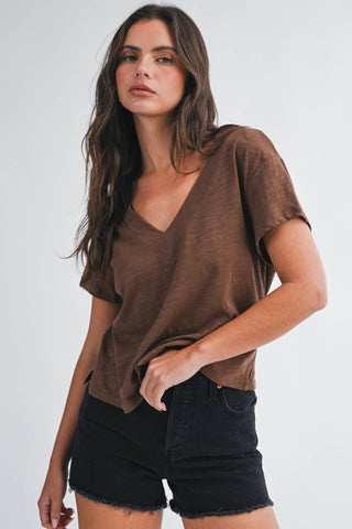 8281DK Til V - Neck Baby Top - Rise and Redemption