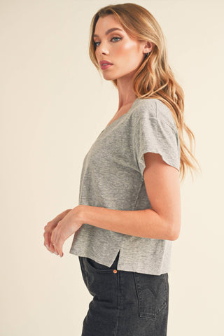 8281DK Til V - Neck Baby Top - Rise and Redemption