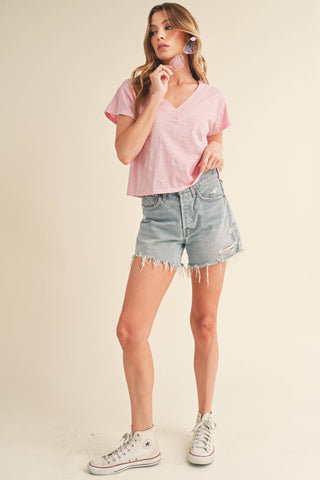 8281DK Til V - Neck Baby Top - Rise and Redemption