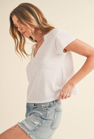 8281DK Til V - Neck Baby Top - Rise and Redemption