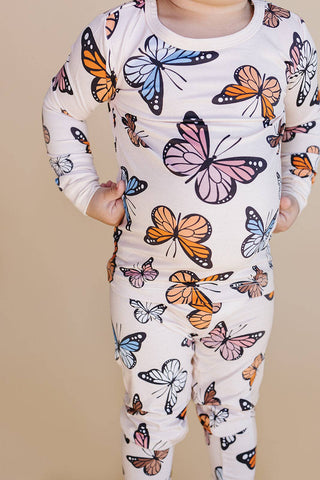 Bamboo PJ's Set | Butterflies