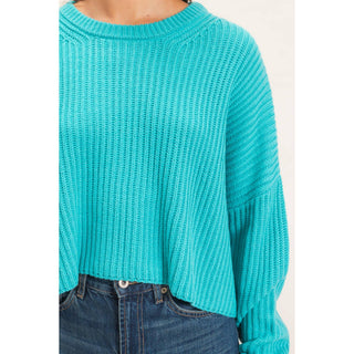 Oversized Cropped Sweater