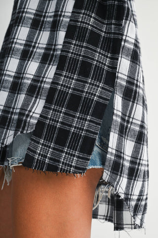 Ryder Mixed Plaid Flannel Shirt