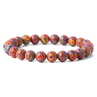 8mm Elastic Natural Stone Bracelet - Rise and Redemption