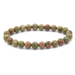 8mm Elastic Natural Stone Bracelet - Rise and Redemption