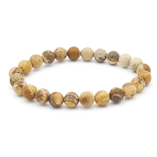8mm Elastic Natural Stone Bracelet - Rise and Redemption
