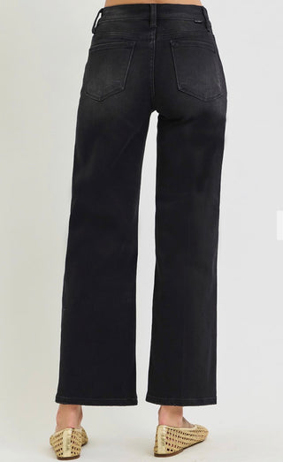 Risen 29 inseam Asphalt Denim