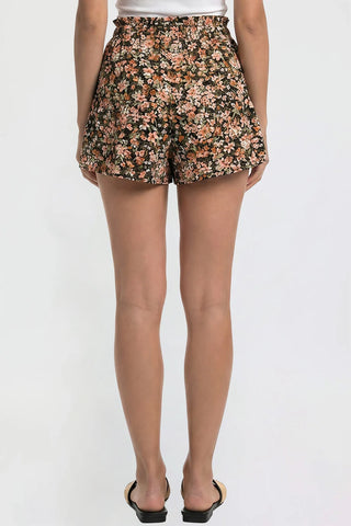 Floral Tier Shorts