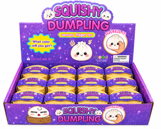 Mini Glitter Gel Bead Dumpling Squishy