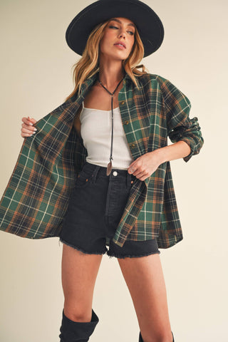 Evergreen Flannel Shirt