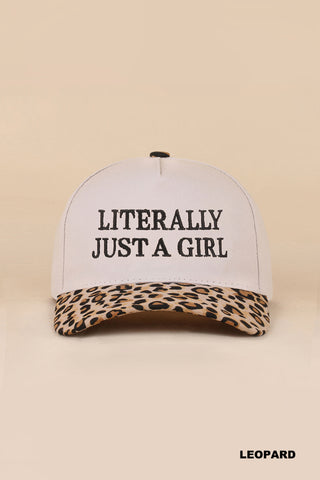 Literally Adjustable Embroidered Hat
