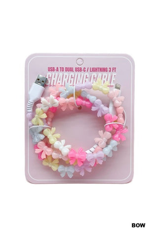 Beaded Dual Fast Charger