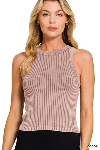 Riley Ribbed layering Tank