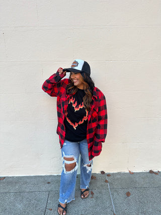 Bailey Oversized Flannel