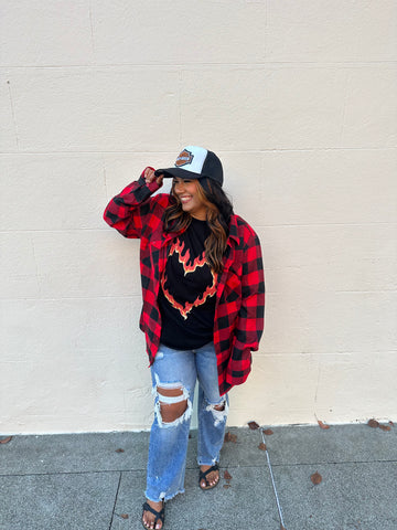 Bailey Oversized Flannel