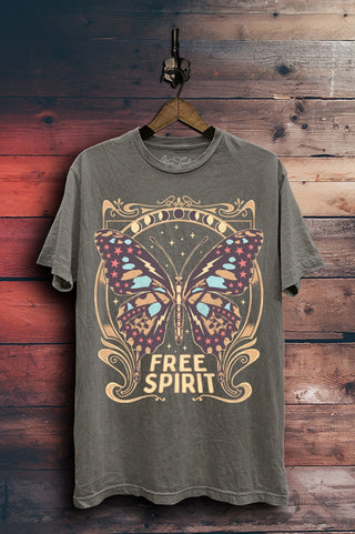 Free Spirit Mineral Butterfly Tee