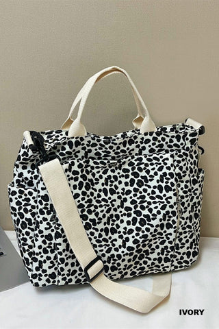 Leopard Carry All Tote Bag