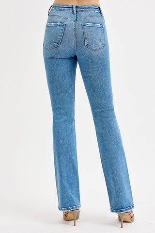 Risen Piper Tummy Control Straight Jeans 33in inseam