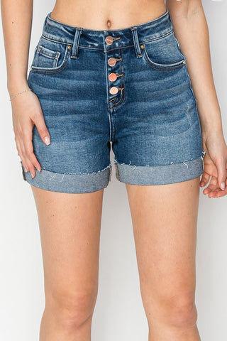 Risen Multi Button Cuff Short