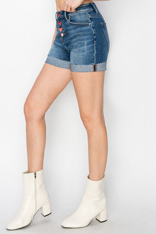 Risen Multi Button Cuff Short