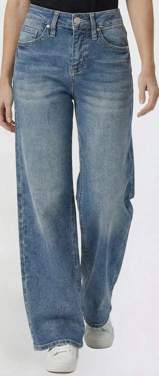 Missy Kayla High Rise Wide Leg Jeans