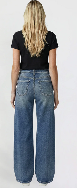 Missy Kayla High Rise Wide Leg Jeans