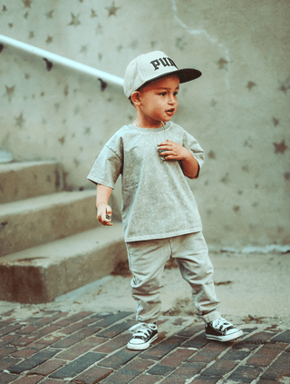 Acid Wash Tee- Tan - Rise and Redemption