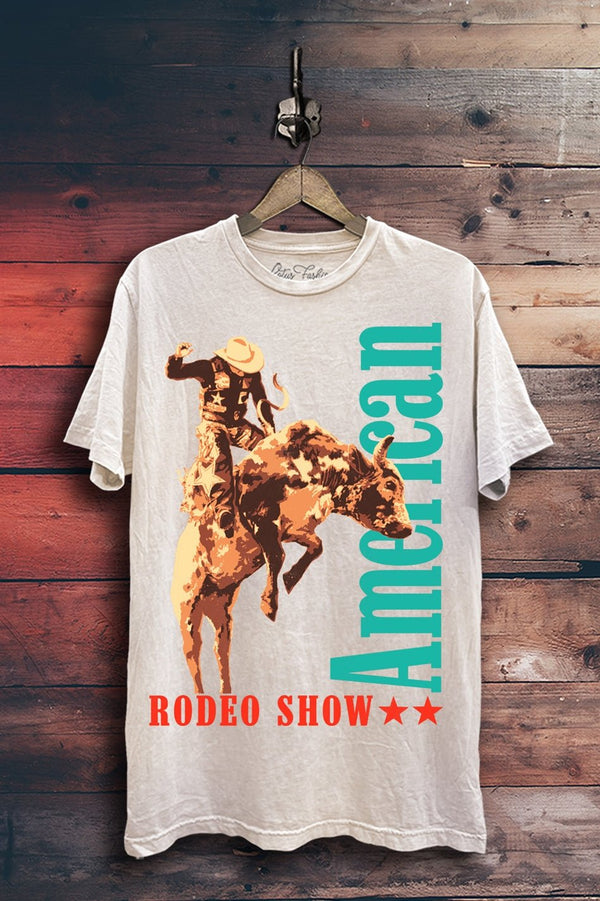 Americana Mineral Washed Tee - Rise and Redemption