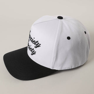 Anxiety Society 3D Letter Embroidered Trucker Hat - Rise and Redemption