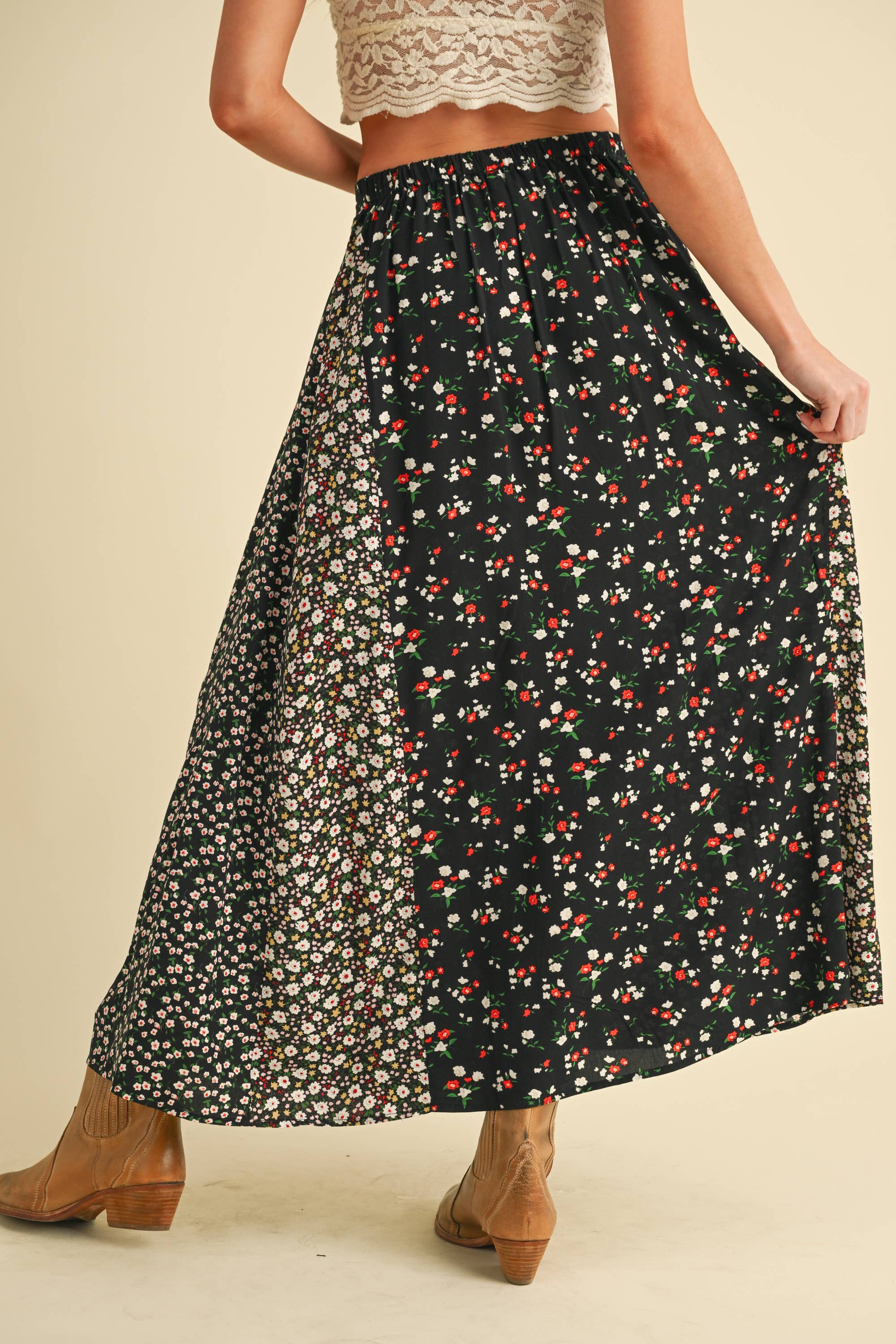 Melanie Spring Maxi Skirt – Rise and Redemption