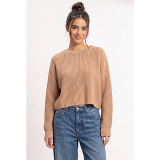 Oversized Cropped Sweater