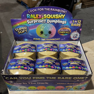 Glow in the Dark WRAPPED Rainbow Dumpling
