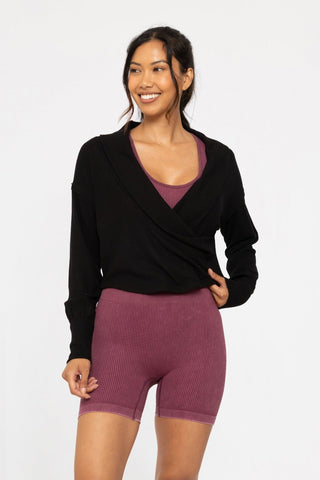 Ballet Ribbed Wrap Knit - Rise and Redemption