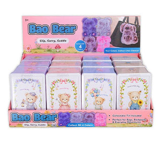 Bao Bear Furry Kawaii Plush Keychain Mystery Tin - Rise and Redemption