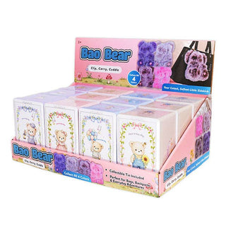 Bao Bear Furry Kawaii Plush Keychain Mystery Tin - Rise and Redemption