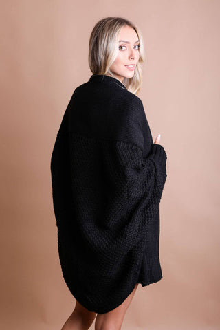 Bat Sleeve Knit Cardigan - Rise and Redemption