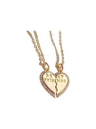 Best Friends necklace dainty jewelry gold necklace - Rise and Redemption