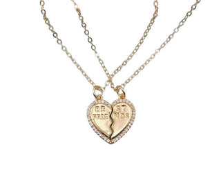 Best Friends necklace dainty jewelry gold necklace - Rise and Redemption