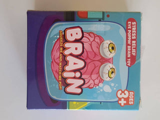 Flippy Brain Poppin Eye Large Squeeze Fidget Toy