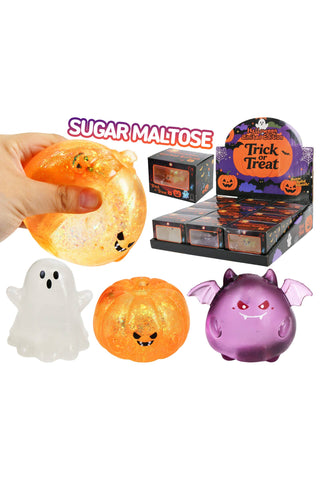 BIG Halloween Characters Sugar Maltose Squishy w/ Charm - Rise and Redemption
