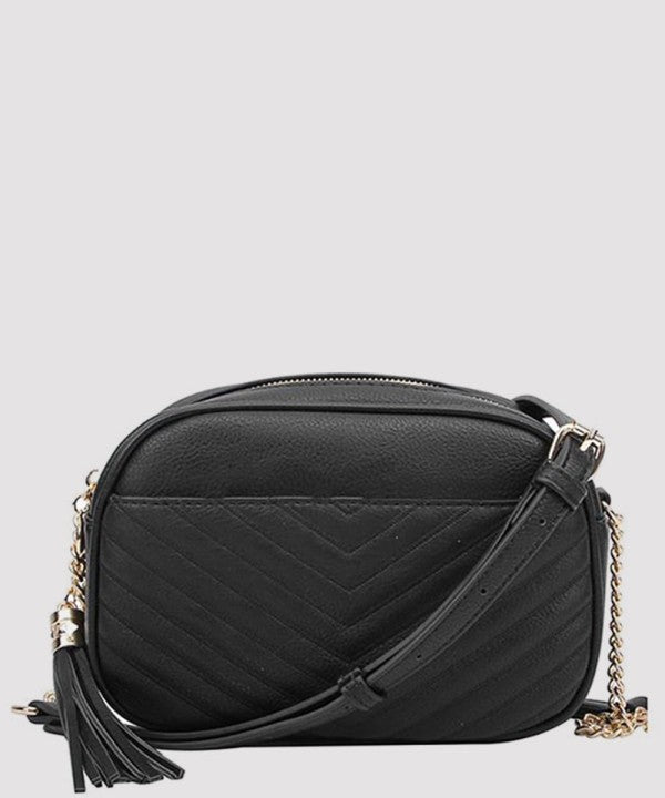 Black Monroe Crossbody Bag - Rise and Redemption