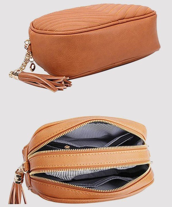 Black Monroe Crossbody Bag - Rise and Redemption